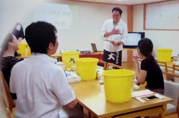 写真：京のどぼ漬体験