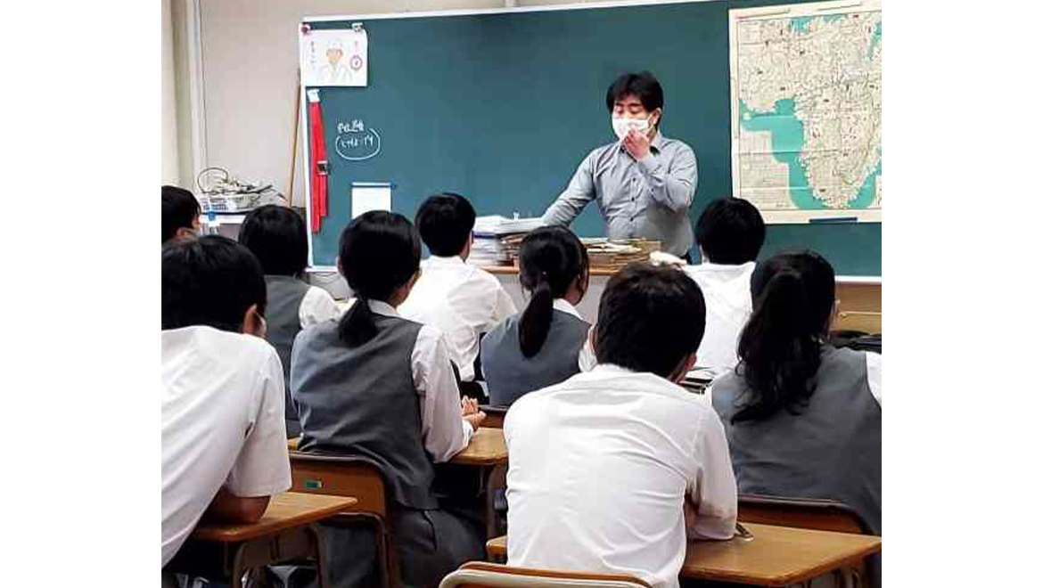 写真：京都学学習の様子